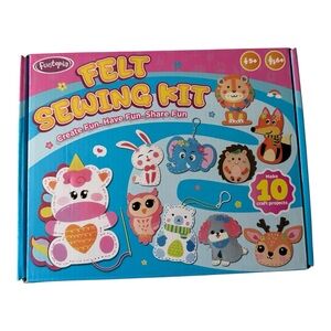 Funtopia Felt Sewing Kit for Kids | Animal Craft Set | Gift Idea | New